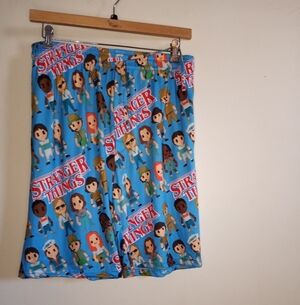 Netflix Stranger Things Pixel Characters  Loungewear shorts  
